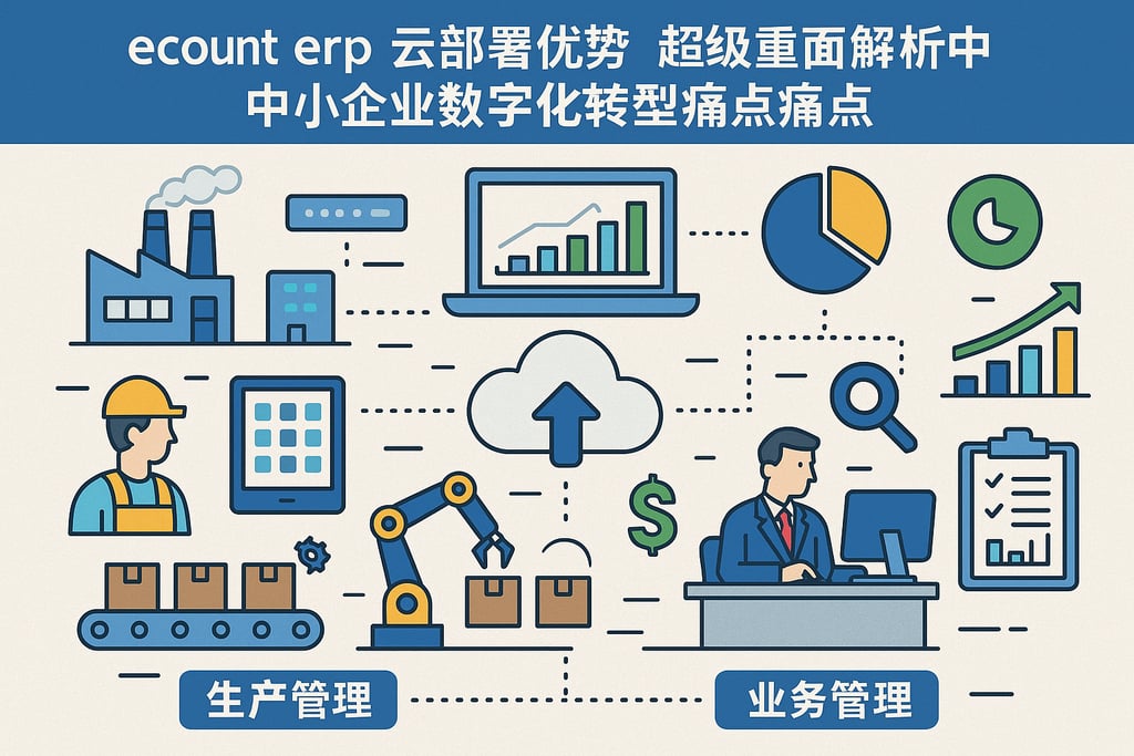 ecount erp云部署优势盘点，超级全面解析中小企业数字化转型痛点